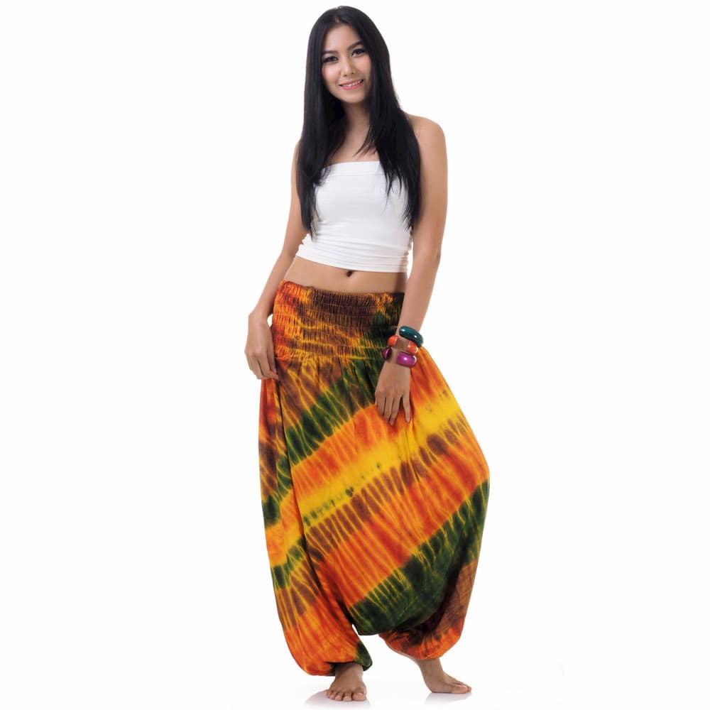 Sarouel femme couleur automne 