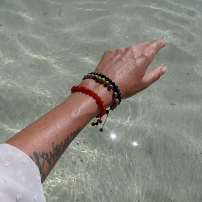 Bracelet Unakite pierre naturelle DailyLama