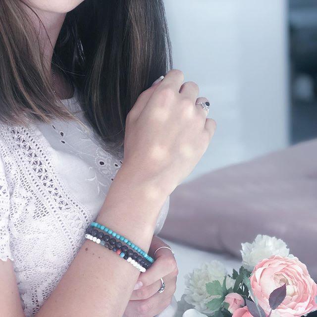Bracelet Turquoise pierre naturelle DailyLama - vue 3