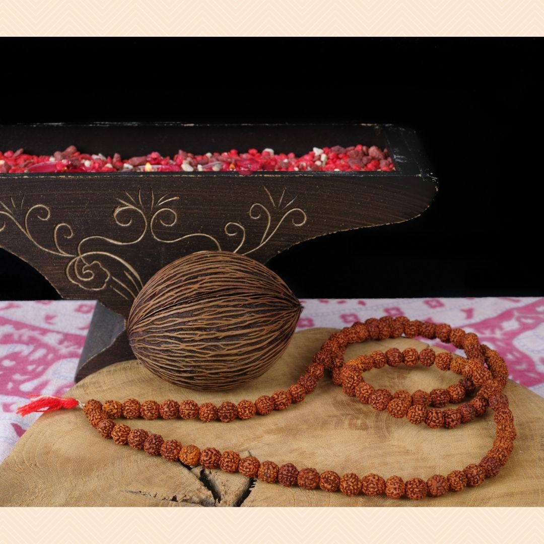 Collier Mala Rudraksha