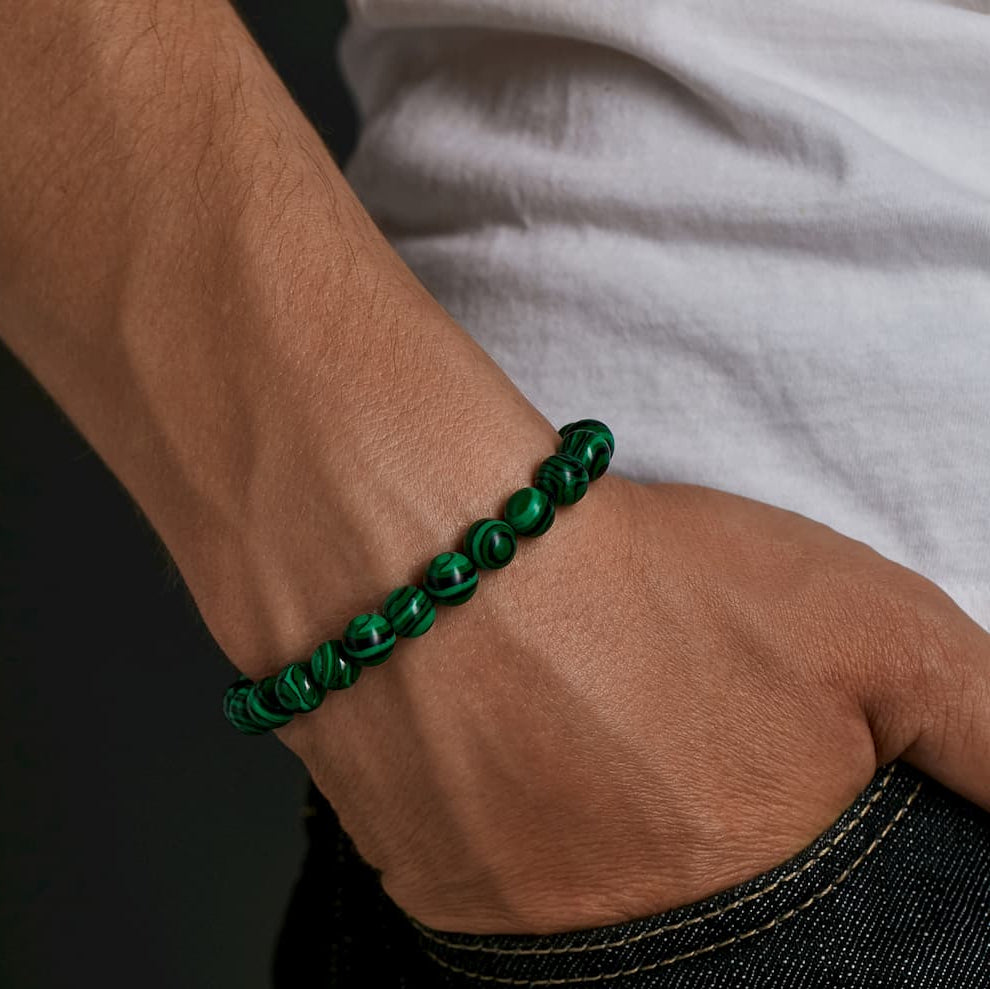 Bracelet Malachite : Attraction Divine