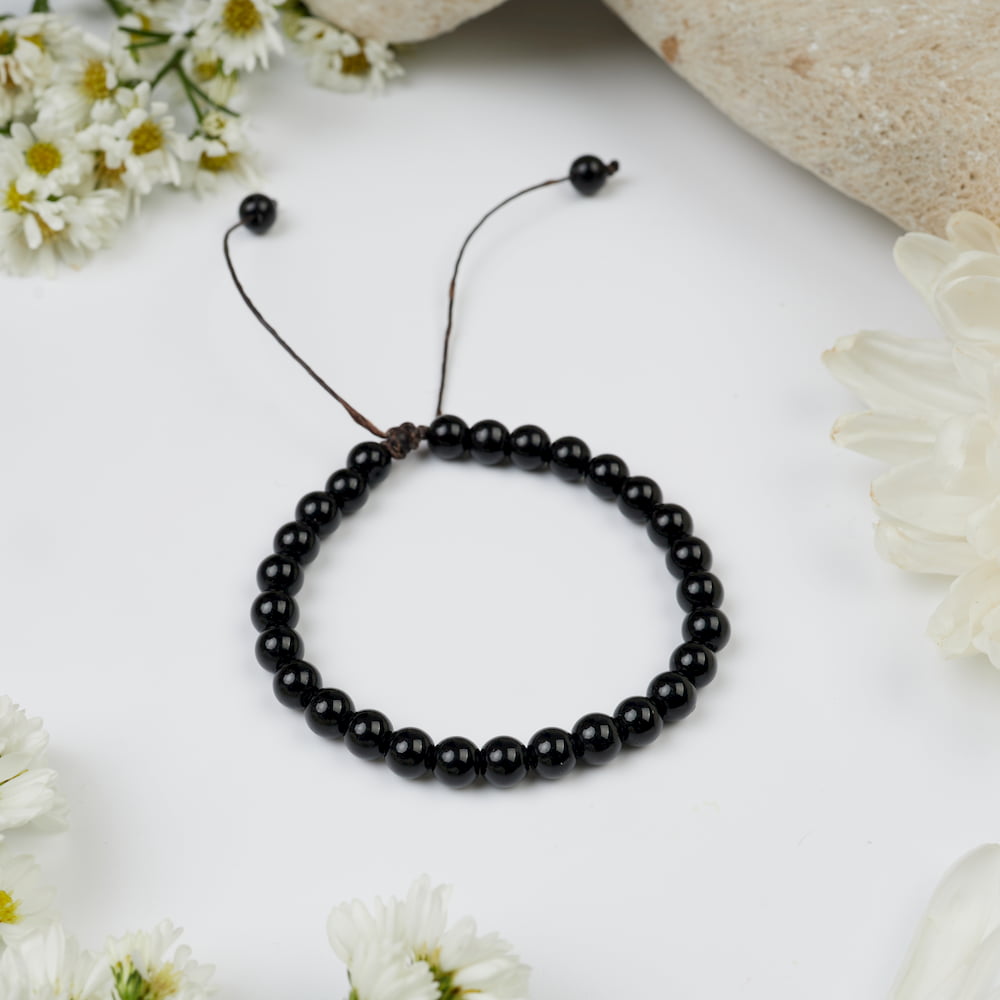 bracelet onyx 6mm