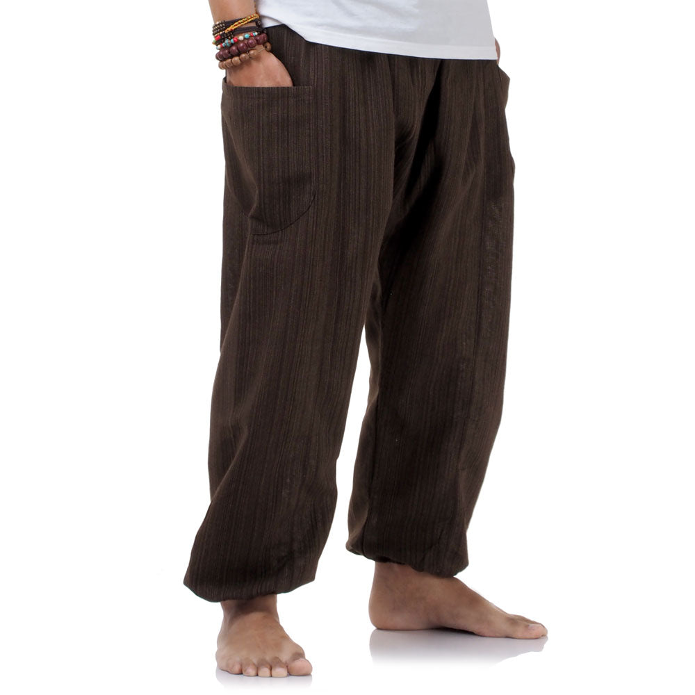 Pantalon Sarouel Homme en Coton