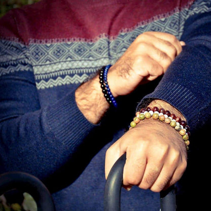 bracelet bouddhiste oeil de taureau