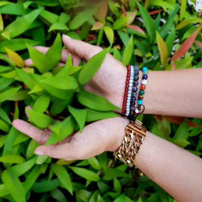 bracelet cornaline