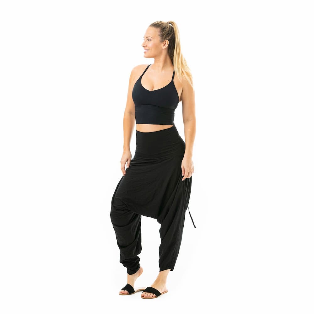 Pantalon Harem en Coton de Bambou Bio