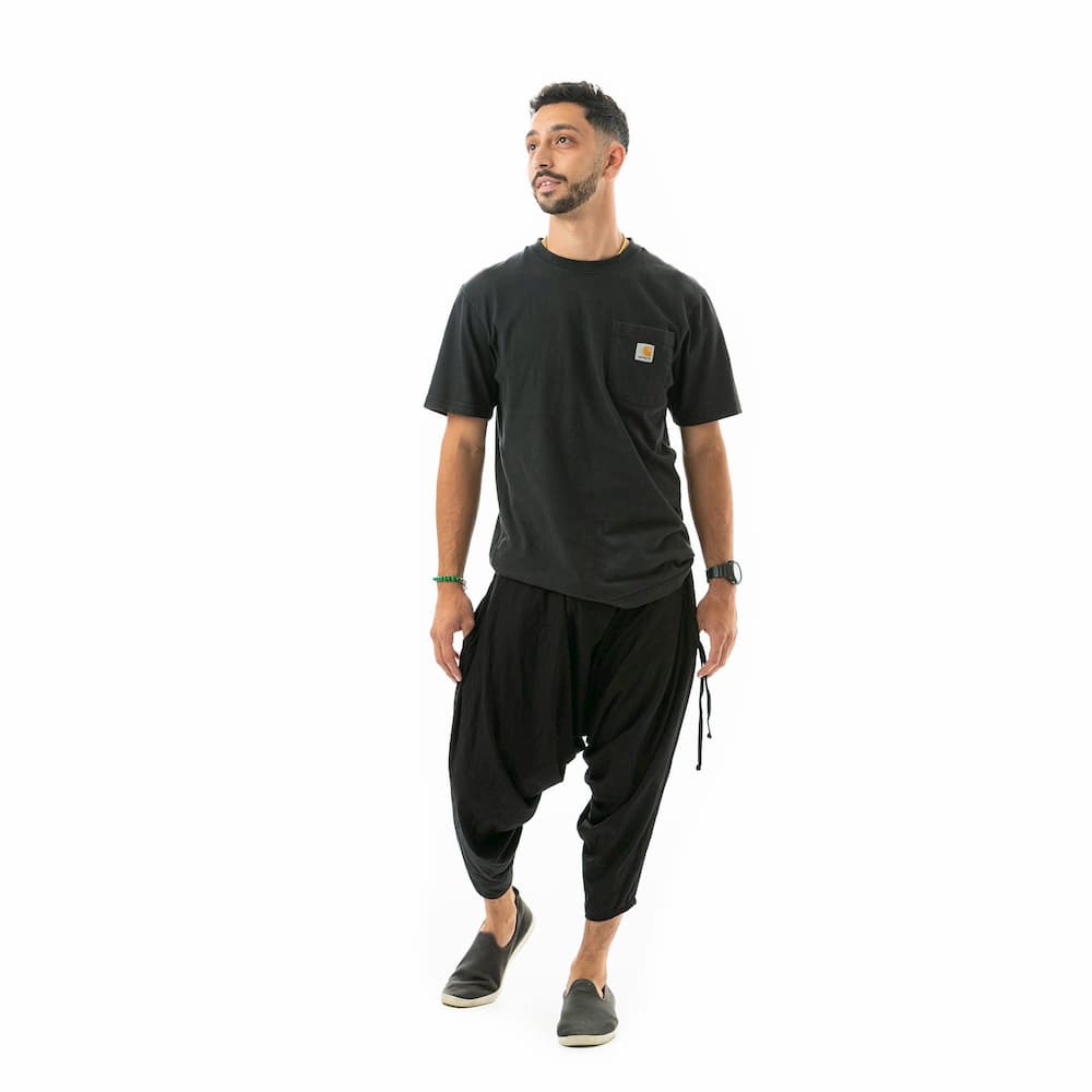 Pantalon Harem en Coton de Bambou Bio