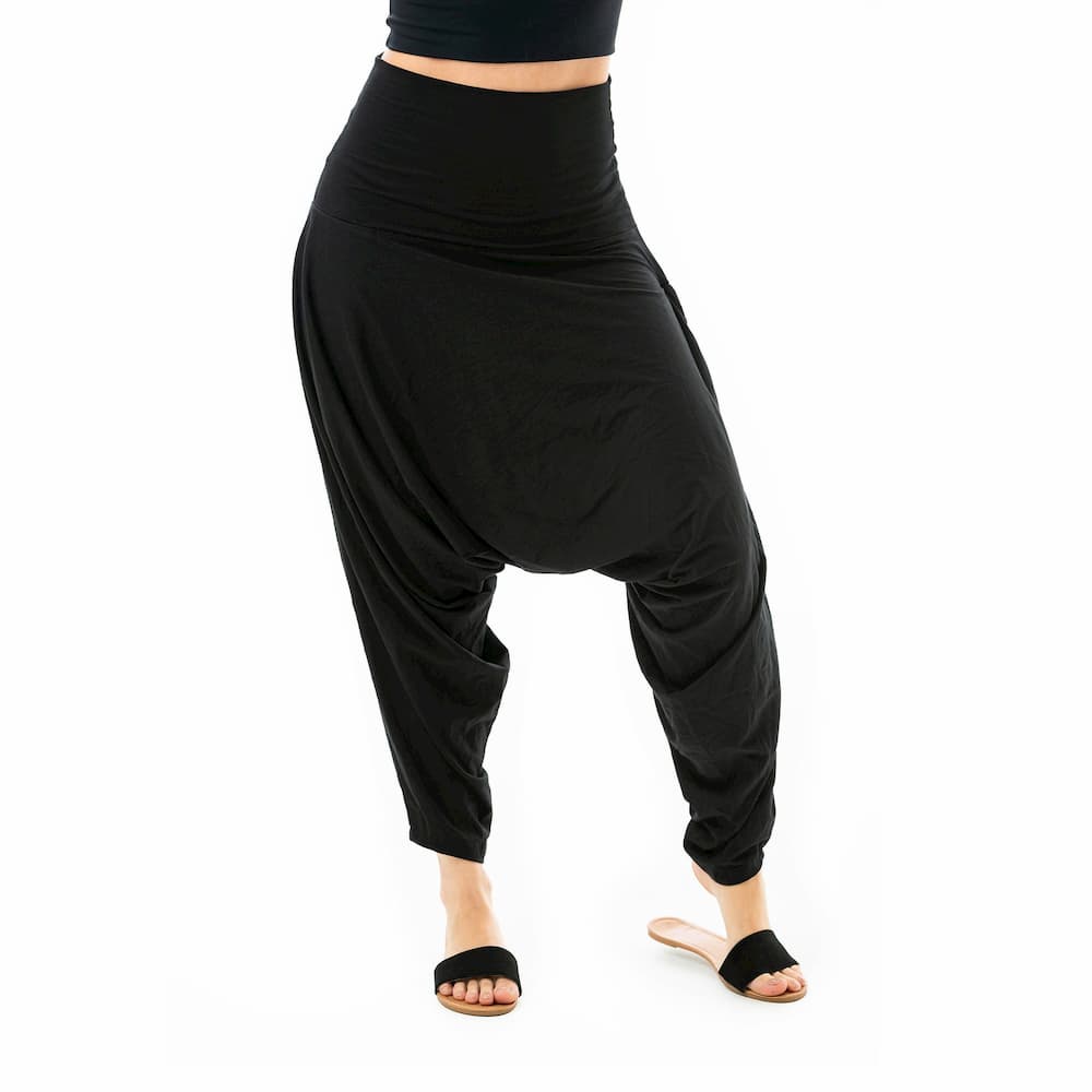Pantalon Harem en Coton de Bambou Bio