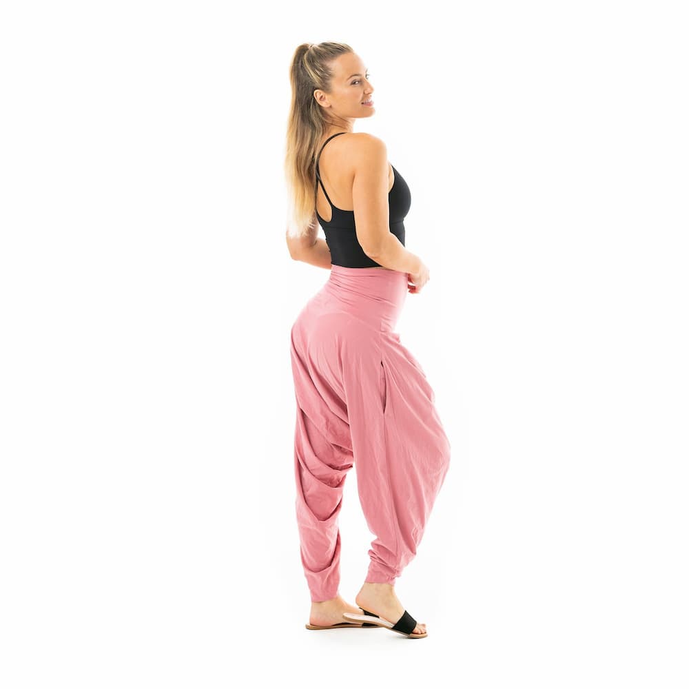 Pantalon Harem en Coton de Bambou Bio