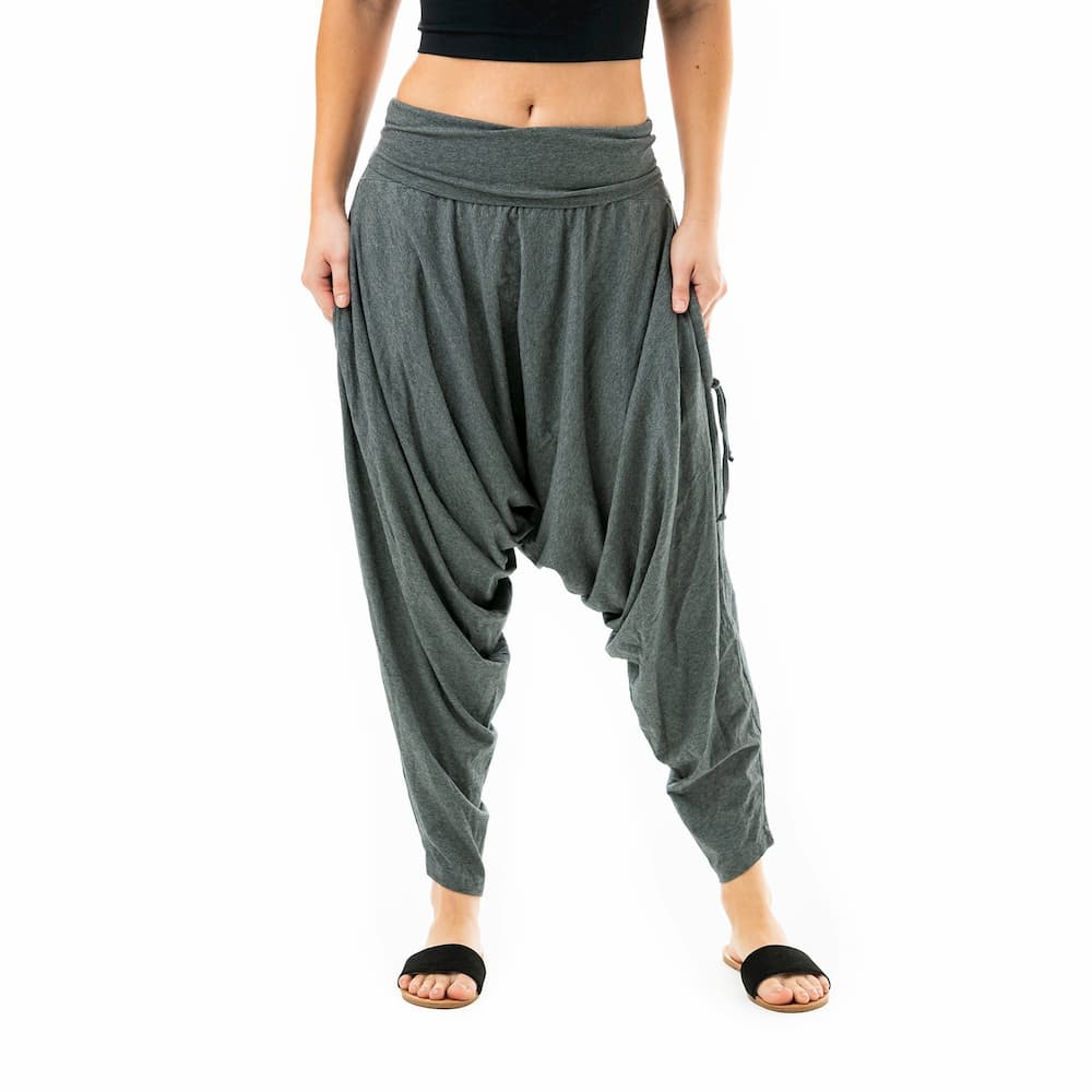 Pantalon Harem en Coton de Bambou Bio